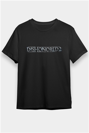 Dishonored 2 Siyah Unisex Tişört T-Shirt