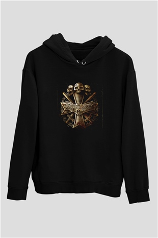Dismember Baskılı Unisex Siyah Hoodie