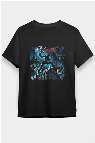 Dismember Baskılı Unisex Siyah Tişört