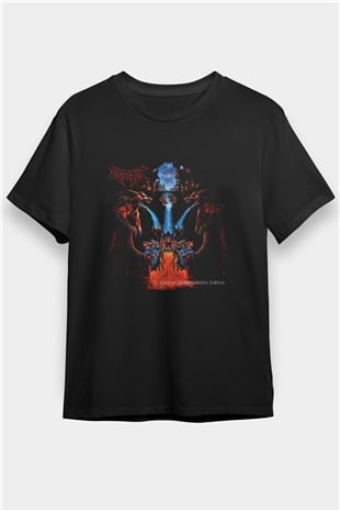 Dismember Baskılı Unisex Siyah Tişört