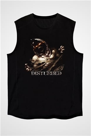 Disturbed Siyah Unisex Kolsuz Tişört