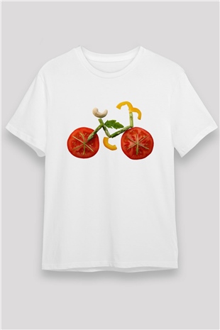 Diyetisyen Beyaz Unisex Tişört T-Shirt - TişörtFabrikası