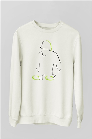 DJ Beyaz Unisex Sweatshirt
