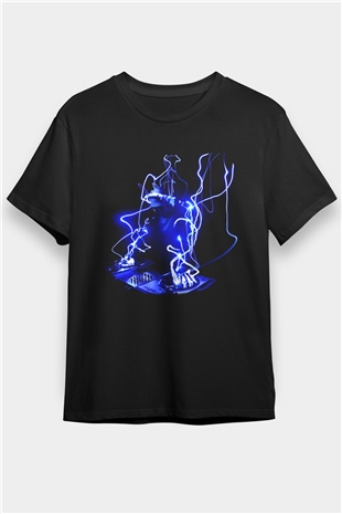 DJ Siyah Unisex Tişört T-Shirt - TişörtFabrikası