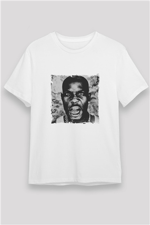 DMX Baskılı Unisex Beyaz Tişört
