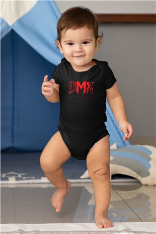 DMX Siyah Bebek Body - Zıbın