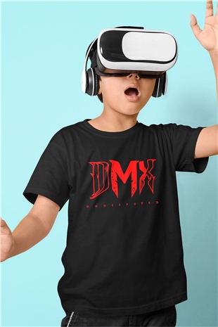 DMX Siyah Unisex Çocuk Tişört