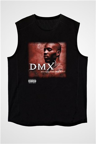 DMX Siyah Unisex Kolsuz Tişört