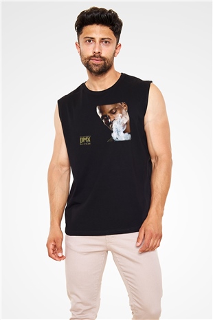 DMX Siyah Unisex Kolsuz Tişört