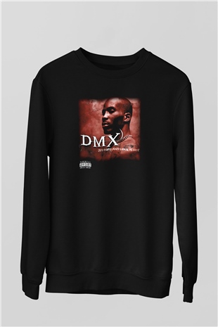 DMX Siyah Unisex Sweatshirt