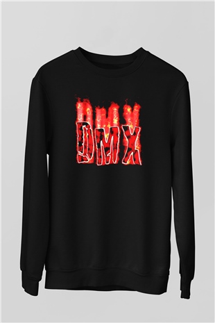 DMX Siyah Unisex Sweatshirt