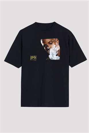 DMX Siyah Oversize Tişört Oversize T-shirt - TişörtFabrikası