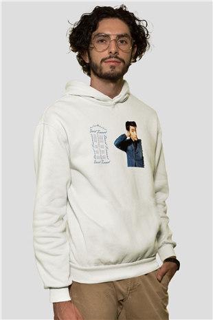 Doctor Who Beyaz Unisex Hoodie