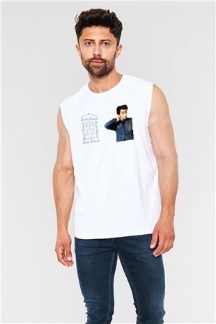 Doctor Who Beyaz Unisex Kolsuz Tişört