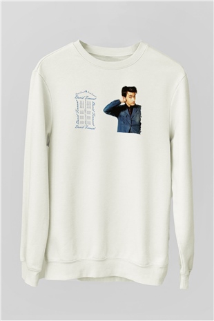 Doctor Who Beyaz Unisex Sweatshirt