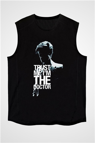 Doctor Who Siyah Unisex Kolsuz Tişört