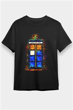Doctor Who Siyah Unisex Tişört T-Shirt