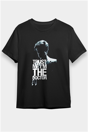 Doctor Who Siyah Unisex Tişört T-Shirt