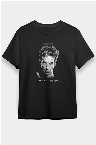 Doctor Who Siyah Unisex Tişört T-Shirt