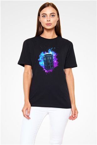 Doctor Who Siyah Unisex Tişört T-Shirt