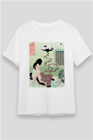 Doğum uzmanı Beyaz Unisex Tişört T-Shirt - TişörtFabrikası