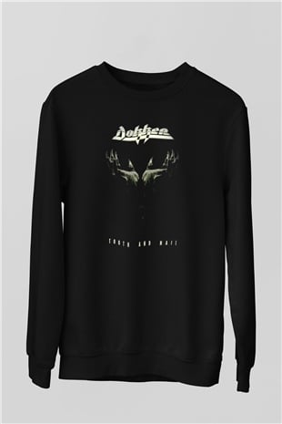 Dokken Siyah Unisex Sweatshirt