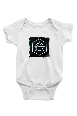 Don Diablo Baskılı Beyaz Bebek Body - Zıbın