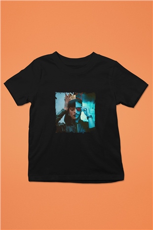 Don Diablo Baskılı Unisex Siyah Çocuk Tişört