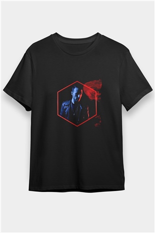 Don Diablo Baskılı Unisex Siyah Tişört