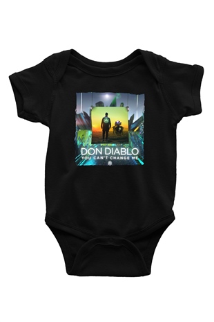 Don Diablo Siyah Bebek Body - Zıbın