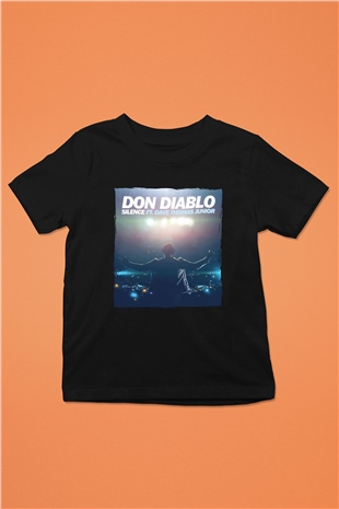 Don Diablo Siyah Unisex Çocuk Tişört