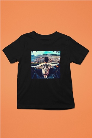 Don Diablo Siyah Unisex Çocuk Tişört