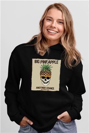 Don Diablo Siyah Unisex Kapüşonlu Sweatshirt