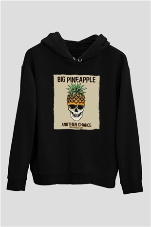 Don Diablo Siyah Unisex Kapüşonlu Sweatshirt