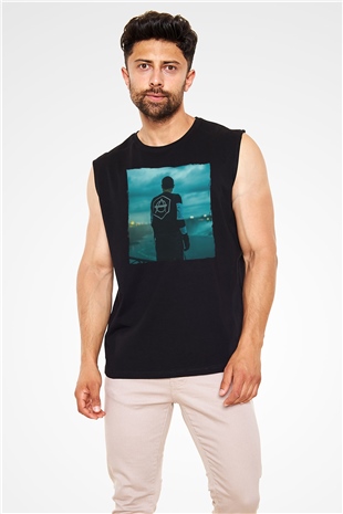 Don Diablo Siyah Unisex Kolsuz Tişört