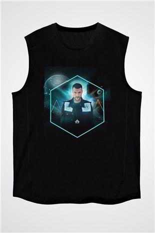 Don Diablo Siyah Unisex Kolsuz Tişört