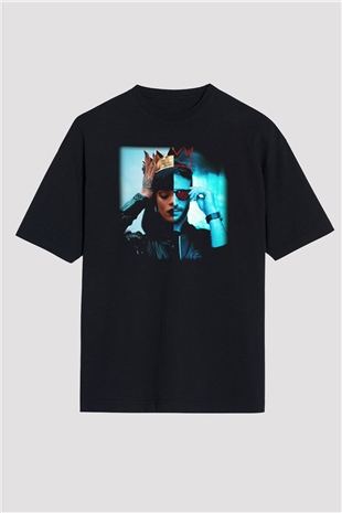 Don Diablo Siyah Unisex Oversize Tişört T-Shirt