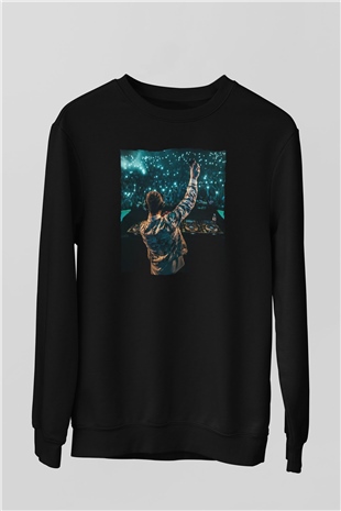 Don Diablo Siyah Unisex Sweatshirt