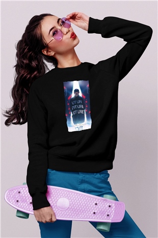 Don Diablo Siyah Unisex Sweatshirt