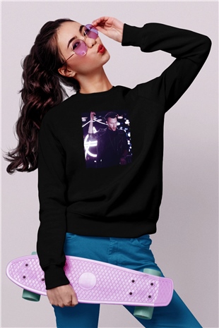Don Diablo Siyah Unisex Sweatshirt
