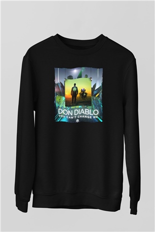 Don Diablo Siyah Unisex Sweatshirt