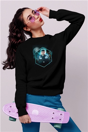 Don Diablo Siyah Unisex Sweatshirt