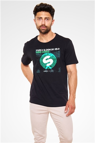 Don Diablo Siyah Unisex Tişört T-Shirt - TişörtFabrikası