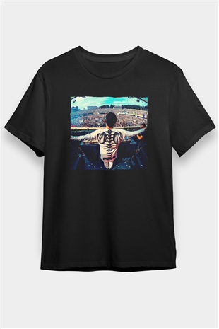 Don Diablo Siyah Unisex Tişört T-Shirt - TişörtFabrikası