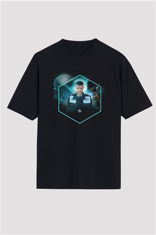 Don Diablo Siyah Oversize Tişört Oversize T-shirt - TişörtFabrikası