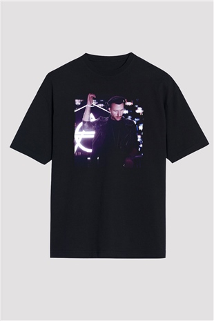 Don Diablo Siyah Oversize Tişört Oversize T-shirt - TişörtFabrikası