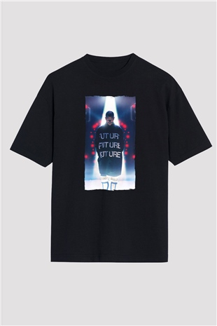 Don Diablo Siyah Oversize Tişört Oversize T-shirt - TişörtFabrikası