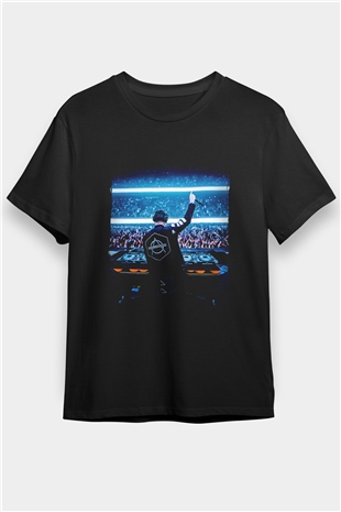 Don Diablo Siyah Unisex Tişört T-Shirt - TişörtFabrikası