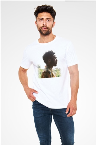 Donald Glover Beyaz Unisex Tişört T-Shirt - TişörtFabrikası