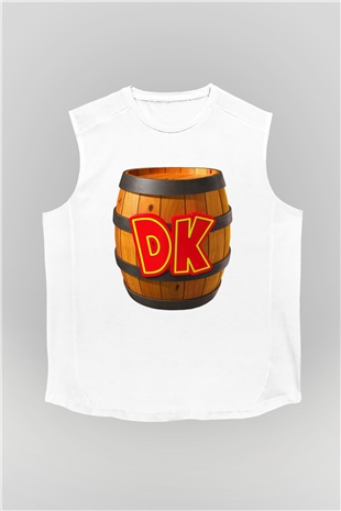 Donkey Kong Beyaz Unisex Kolsuz Tişört